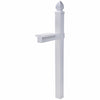 Gibraltar Whitley White PVC Traditional Mailbox Post 57 H x 6 W x 22-3/4 D in.