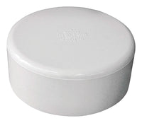 Genova Schedule 40 4 in. Hub PVC Cap (Pack of 10)