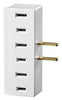 Leviton Polarized 3 outlets Outlet Adapter 1 pk