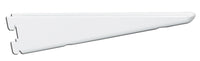 Knape & Vogt White Steel 182 Series Bracket 9 in. L 225 lb.