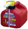 No-Spill Plastic Gas Can 1.25 gal (Pack of 6)