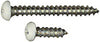 National Hardware White Steel Ornamental Shelf Bracket Screws