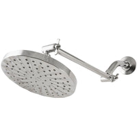 PlumbCraft Chrome Brass 1 settings Showerhead 2 gpm