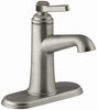 Kohler Georgeson Brushed Nickel Single-Handle Bathroom Sink Faucet 4 in.