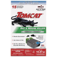 Tomcat Bait Station Blocks For Mice and Rats 1 pk