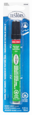 Testors Gloss Green Enamel Paint Marker 0.3 oz. (Pack of 6)