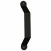 National Hardware Charleston Matte Black Steel Pull Handle 1 pc