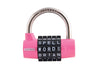 Wordlock 2-5/8 in. H X 2-5/8 in. W X 2-5/8 in. L Steel 5-Dial Combination Padlock