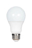 Satco Type-A A19 E26 (Medium) LED Bulb Natural Light 75 Watt Equivalence 4 pk