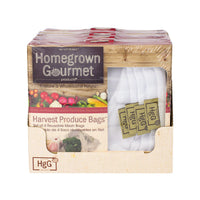 Architec Homegrown Gourmet White Nylon Reusable Produce Bag XL Capacity