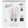 Feit ST19 E26 (Medium) Filament LED Bulb Soft White 60 Watt Equivalence 2 pk