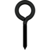 V2014 3-7/8" #000 Lag Screw Eye - Black