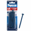 Tapcon 2-3/4 in. L Star Flat Head Concrete Screws 8 pk