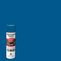 Rustoleum 203022 17 Oz Caution Blue Precision-Line Inverted Marking Paint (Pack of 12)