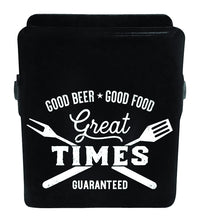 Open Road Brands Butcher Baker BBQ Maker Good Beer Good Food Great Times Magnet Clip Metal (Pack of 4)