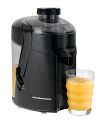 Hamilton Beach Black Stainless Steel 12 oz Juice Extractor