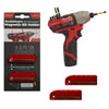 StealthMounts Milwaukee M12 Red ABS Magnetic Bit Holder 2 pk