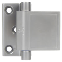 Brinks Zinc Satin Chrome Silver Door Stop Mounts to base trim