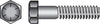 Hillman 3/4 in. D X 3 in. L Heat Treated Steel Hex Head Cap Screw 20 pk