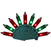 Celebrations Classic LED T5 Green/Red 100 ct String Christmas Lights 24.75 ft.