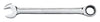 GearWrench 9/16 inch in. X 9/16 inch in. 12 Point SAE Ratcheting Combination Wrench 7.504 in. L 1 pc