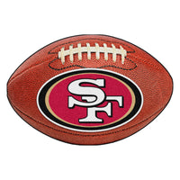 NFL - San Francisco 49ers Football Rug - 20.5in. x 32.5in.