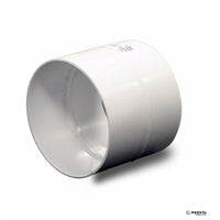 NDS Schedule 35 3 in. Hub each X 3 in. D Hub PVC Coupling 1 pk