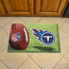 NFL - Tennessee Titans Rubber Scraper Door Mat