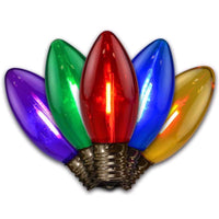 Holiday Bright Lights Smooth LED C9 Christmas Light Bulbs Multicolored - Deal of The Week