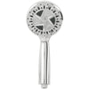 Waxman Consumer Group 8264211 4.25 Chrome Spamassage 6-Spray Handheld Shower Head