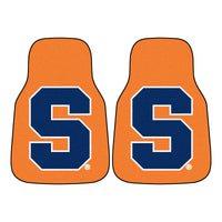 Syracuse University Carpet Car Mat Set - 2 Pieces