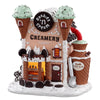 Lemax Multicolored Cookies 'N Cream Creamery Christmas Village 8 in.