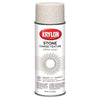 Krylon White Onyx Coarse Stone Finish Spray 12 oz (Pack of 6)