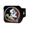 Florida State University Black Metal Hitch Cover - 3D Color Emblem