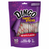 Dingo Twist Sticks All Size Dogs Adult Rawhide Twists Chicken 50 pk (Pack of 4)