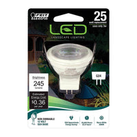 Feit MR11 GU4 LED Bulb Warm White 25 Watt Equivalence 1 pk