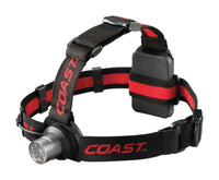 Coast HL5 175 lm Black LED Head Lamp AAA Battery