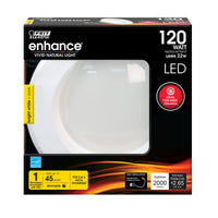 Feit Enhance Bright White 5-6 in. W Aluminum LED Dimmable Recessed Downlight 22 W