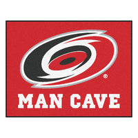 NHL - Carolina Hurricanes Man Cave Rug - 34 in. x 42.5 in.