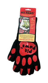 Charcoal Companion  Pit Paws  Black  Grilling Mitt  2 pc.