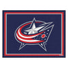 NHL - Columbus Blue Jackets 8ft. x 10 ft. Plush Area Rug