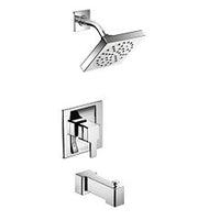 Chrome Posi-Temp(R) tub/shower