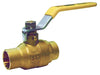 BK Products ProLine 1/2 in. Brass Sweat Ball Valve Full Port