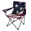 QuikShade Red/White/Blue USA Classic Folding Quad Chair