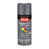 Krylon COLORmaxx Gloss Smoke Gray Spray Paint 12 oz (Pack of 6)