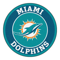 NFL - Miami Dolphins Roundel Rug - 27in. Diameter