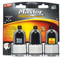 Master Lock Magnum 1-7/16 in. H X 5/16 in. W X 2 in. L Laminated Steel Ball Bearing Locking Padlock