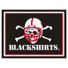 University of Nebraska Blackshirts 8ft. x 10 ft. Plush Area Rug