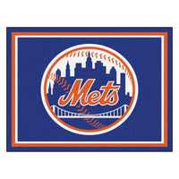 MLB - New York Mets 8ft. x 10 ft. Plush Area Rug