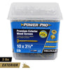 Hillman Power Pro No. 10 X 3-1/2 in. L Star Flat Head Premium Deck Screws 5 lb 295 pk